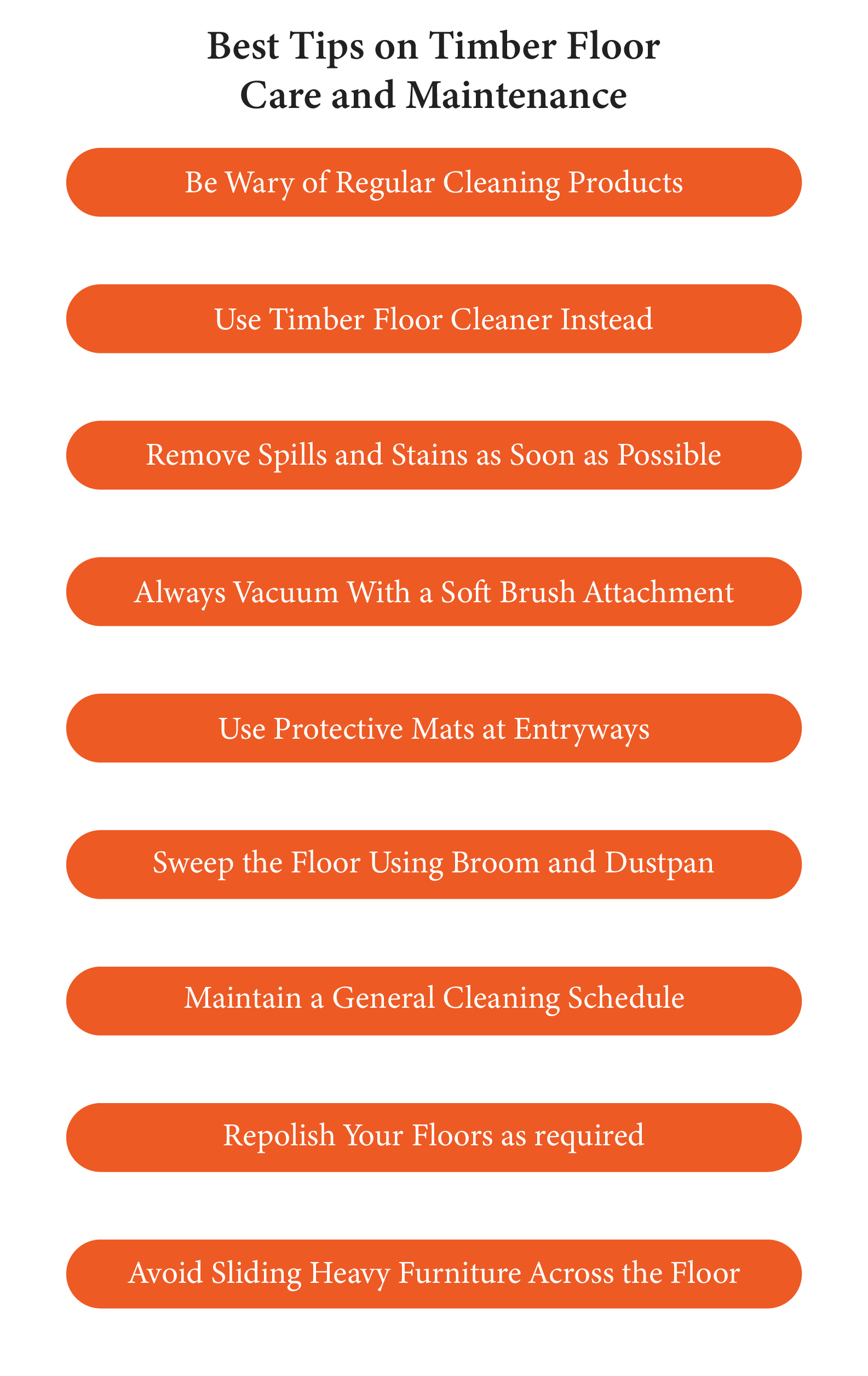 Tips on Timber Floor Care and Maintenance